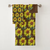 Badetücher für Sonnenblumen Badhandtuch Set (Insitu)