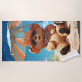 Badetücher für Spaß am Strand und im Pool Strandtuch (Vorderseite)