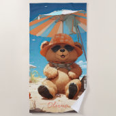 Badetücher für Spaß am Strand und im Pool Strandtuch (Vorderseite)