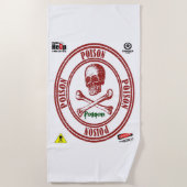 Badetücher Gift Strandtuch (Vorderseite)