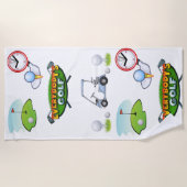 Badetücher Golf Strandtuch (Vorderseite)