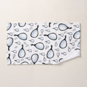 Badetücher Handspiegel Sets Stylist Friseur (Handtuch)