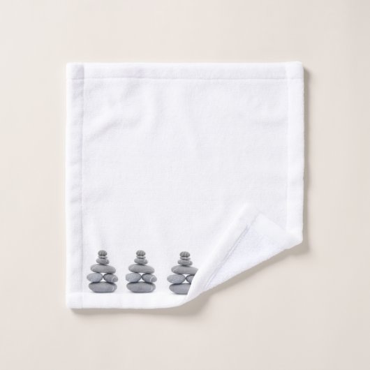 Badetücher - Kies Badhandtuch Set (Waschlappen)