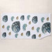 Badetücher Seashells Strandtuch (Vorderseite)