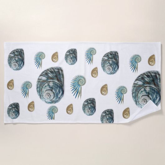 Badetücher Seashells Strandtuch (Vorderseite)