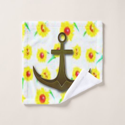 Badetücher Set Ankerplatz (Waschlappen)