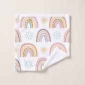 Badetücher Set Aquarell (Waschlappen)