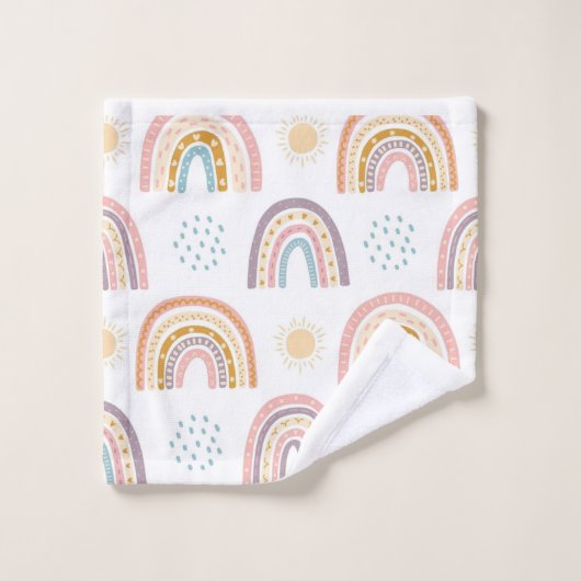 Badetücher Set Aquarell (Waschlappen)