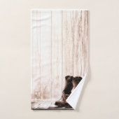 Badetücher Set Boots Land rustikale Western wir (Handtuch)