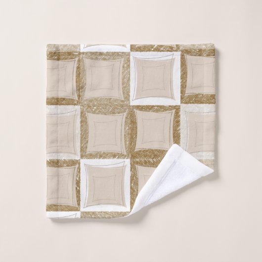 Badetücher Set braun (Waschlappen)