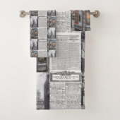 Badetücher Set Paris Frankreich Zeitung (Insitu)