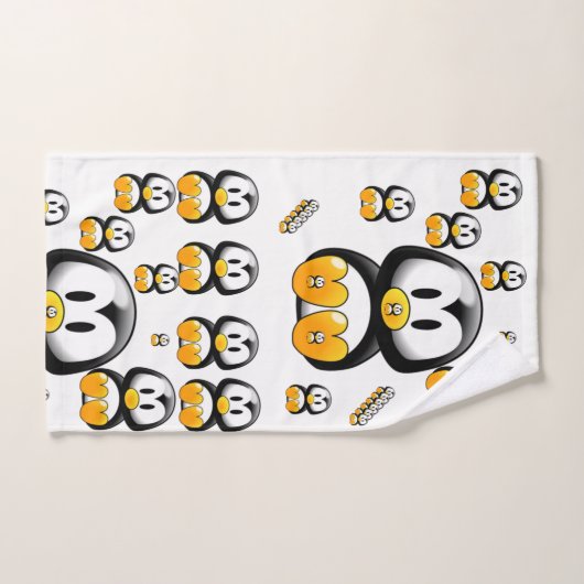 Badetücher Set Pinguin (Handtuch)