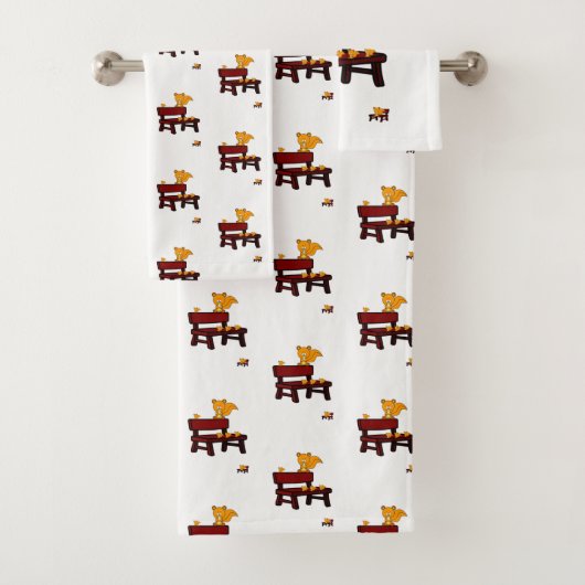 Badetücher Set Racoon (Insitu)