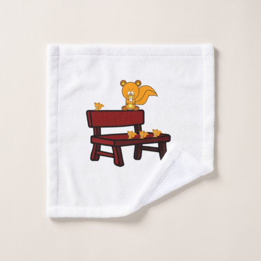 Badetücher Set Racoon (Waschlappen)