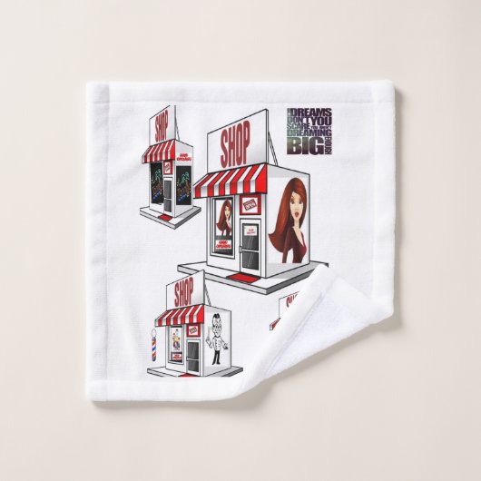 Badetücher Set Schönheitssalon (Waschlappen)