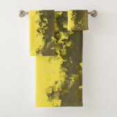 Badetücher, Set, Set, Zuhause, Karo, Streifen, Des Badhandtuch Set (Insitu)