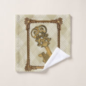 Badetücher Set Viktorianisch Schlüssel (Waschlappen)