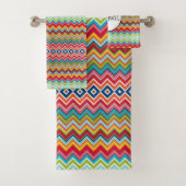 Badetücher Set Zickzack (Insitu)