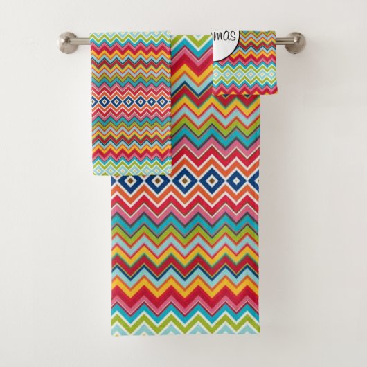 Badetücher Set Zickzack (Insitu)
