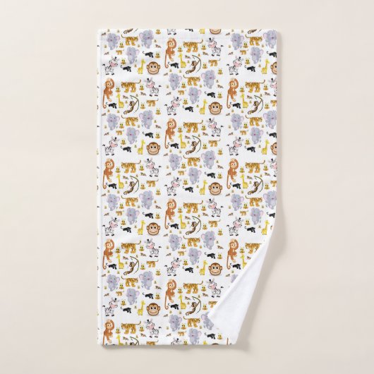 Badetücher Sets Affe Elefant (Handtuch)