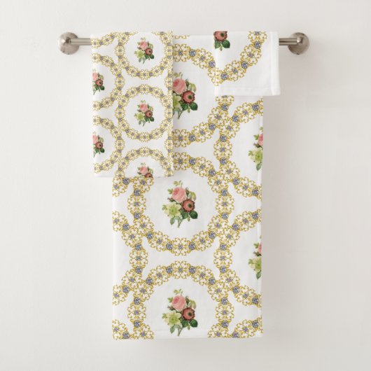 Badetücher Sets Blumen (Insitu)