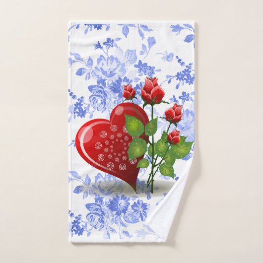 Badetücher Sets Blumen (Handtuch)