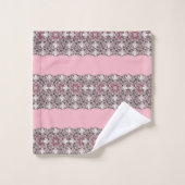 Badetücher Sets Blumen (Waschlappen)