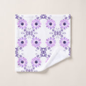 Badetücher Sets Blumen (Waschlappen)