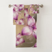 Badetücher Sets Blumen (Insitu)