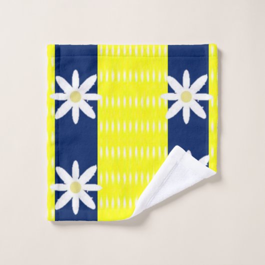 Badetücher Sets Blumen (Waschlappen)