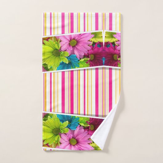 Badetücher Sets Blumen (Handtuch)