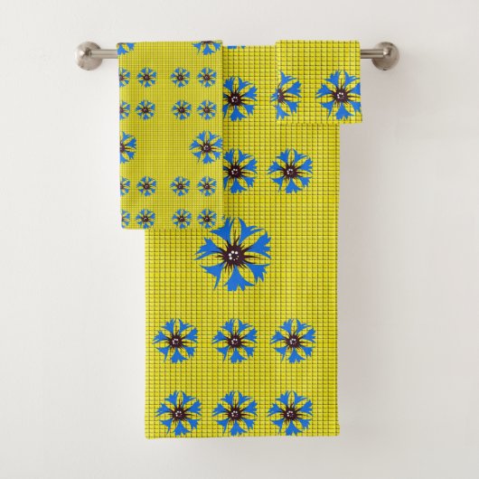 Badetücher Sets Blumen (Insitu)