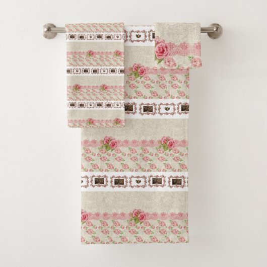 Badetücher Sets Blumen (Insitu)