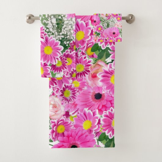 Badetücher Sets Blumen (Insitu)