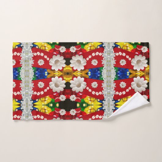 Badetücher Sets Blumen (Handtuch)