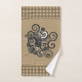 Badetücher Sets Blumen (Handtuch)