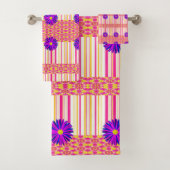 Badetücher Sets Blumen (Insitu)