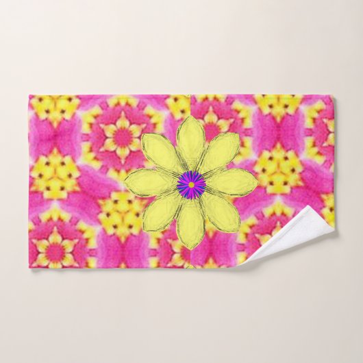 Badetücher Sets Blumen (Handtuch)