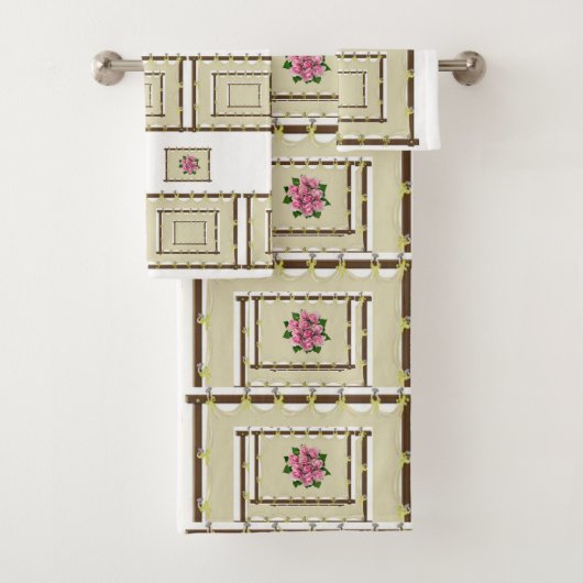 Badetücher Sets Blumen (Insitu)