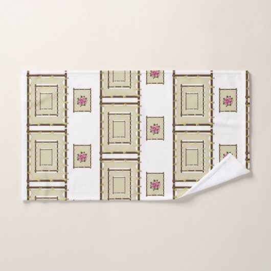 Badetücher Sets Blumen (Handtuch)