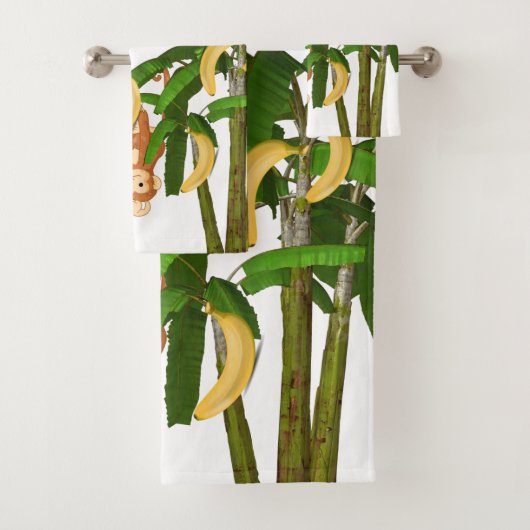 Badetücher Sets Braune Affen (Insitu)