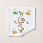 Badetücher Sets Dinosaurier (Waschlappen)