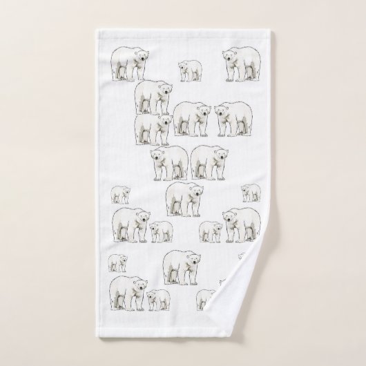 Badetücher Sets Eisbär (Handtuch)