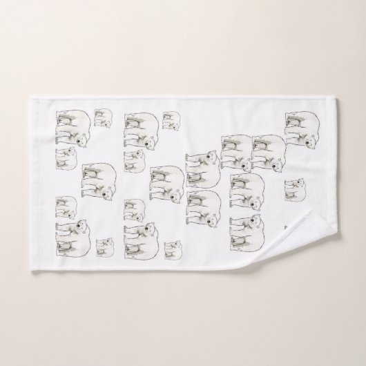 Badetücher Sets Eisbär (Handtuch)