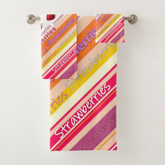 Badetücher Sets Erdbeeren (Insitu)