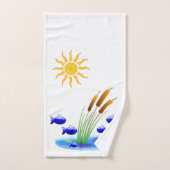 Badetücher Sets Fisch (Handtuch)