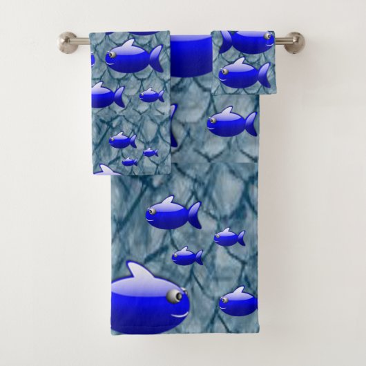 Badetücher Sets Fisch (Insitu)