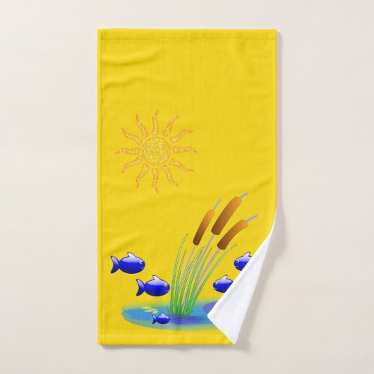 Badetücher Sets Fisch (Handtuch)