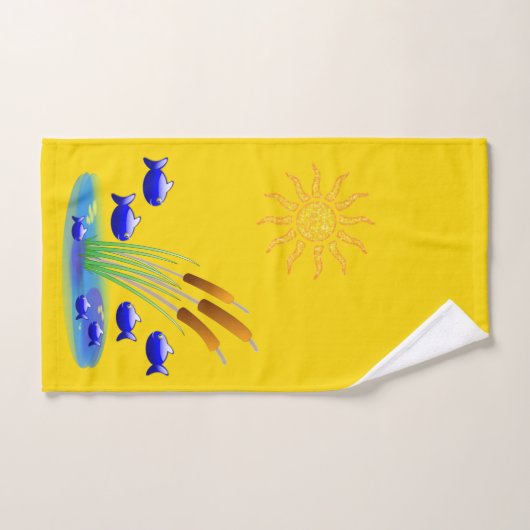 Badetücher Sets Fisch (Handtuch)