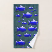 Badetücher Sets Fisch (Handtuch)